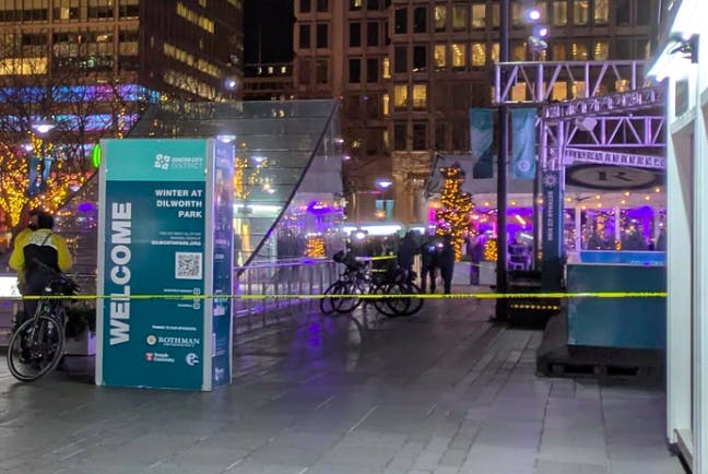 Gunfire Erupts at Christmas Village in Dilworth Plaza