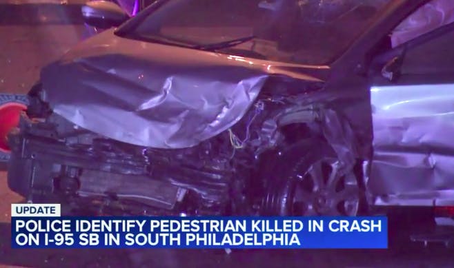 Pedestrian Struck and Killed on I-95