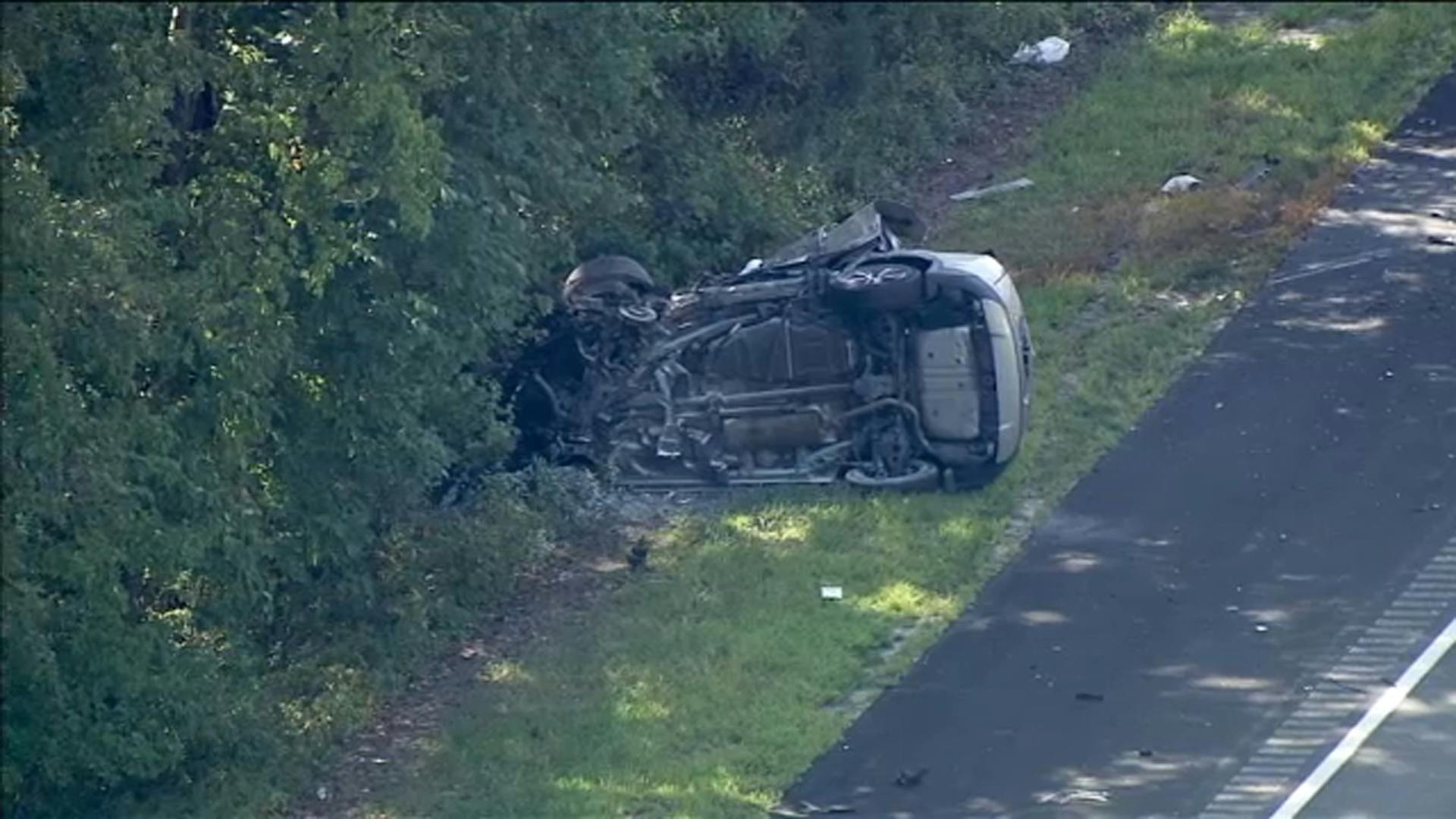 Double Fatal Crash on Route 55 in Deptford