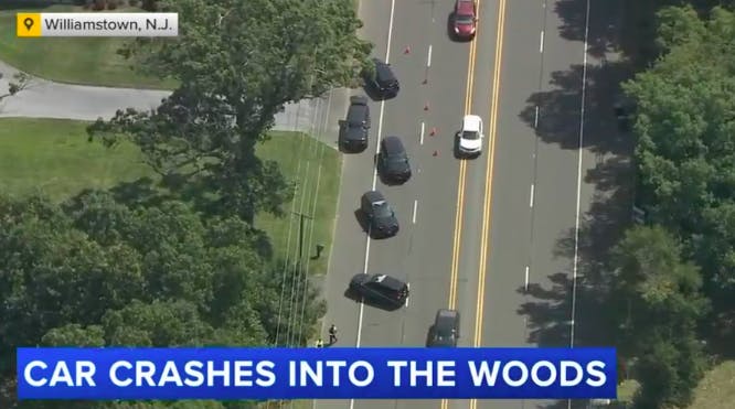 Black Horse Pike Wreck Injures One