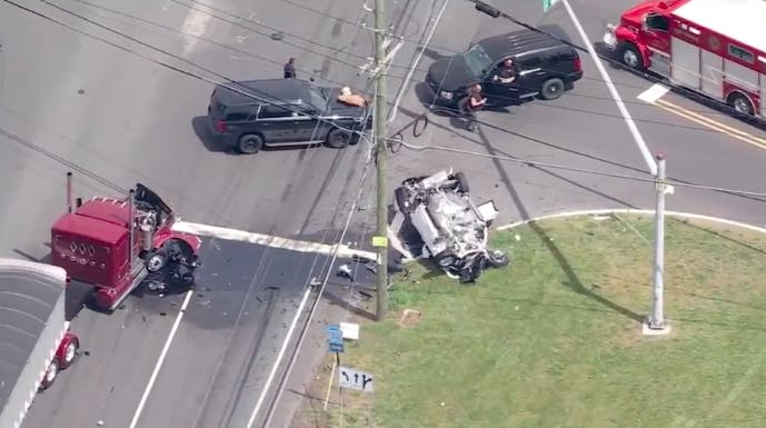 Serious Accident in Burlington County Injures Two Wednesday