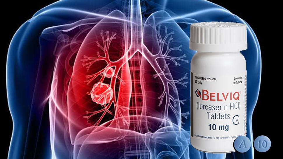 How is Belviq linked to Lung Cancer