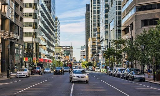 Potholes Left Over From Winter and Springtime Car Wrecks in Philadelphia