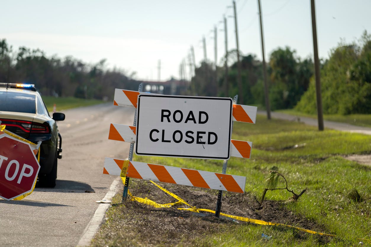 Construction Site Flagger Hit by Car
