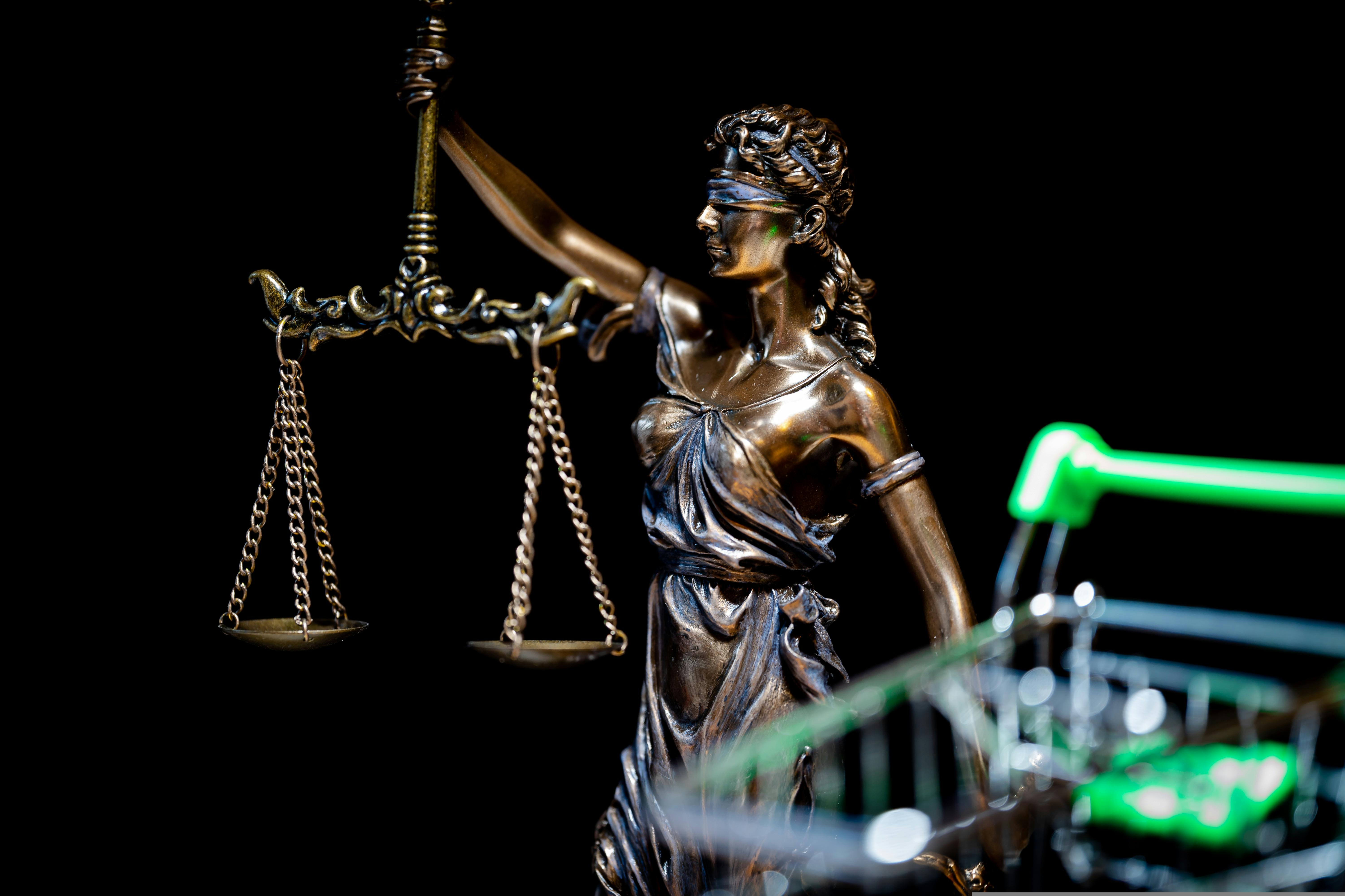 Lady Justice statue