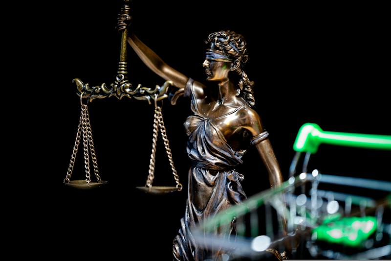 Lady Justice statue