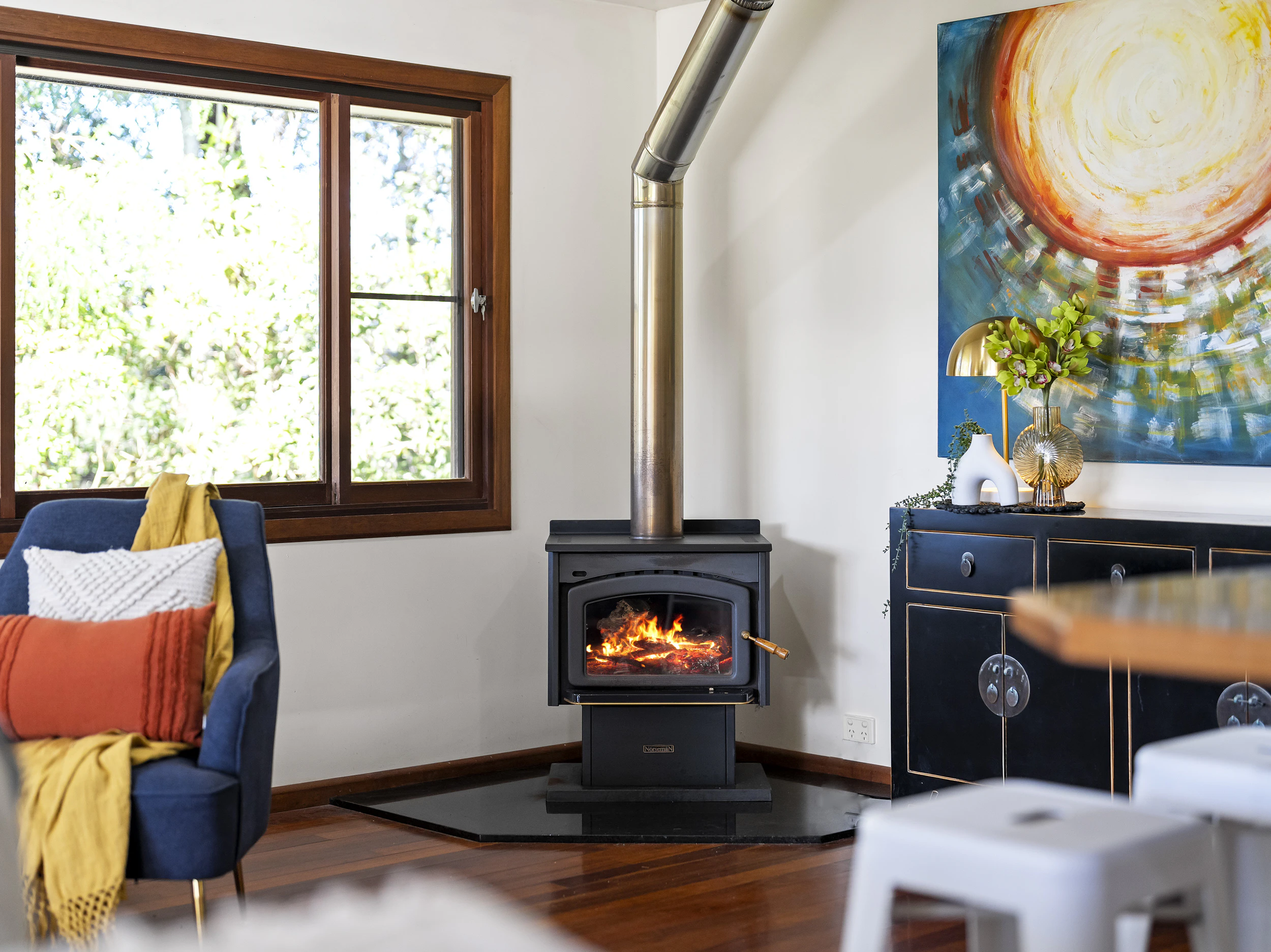 fireplace