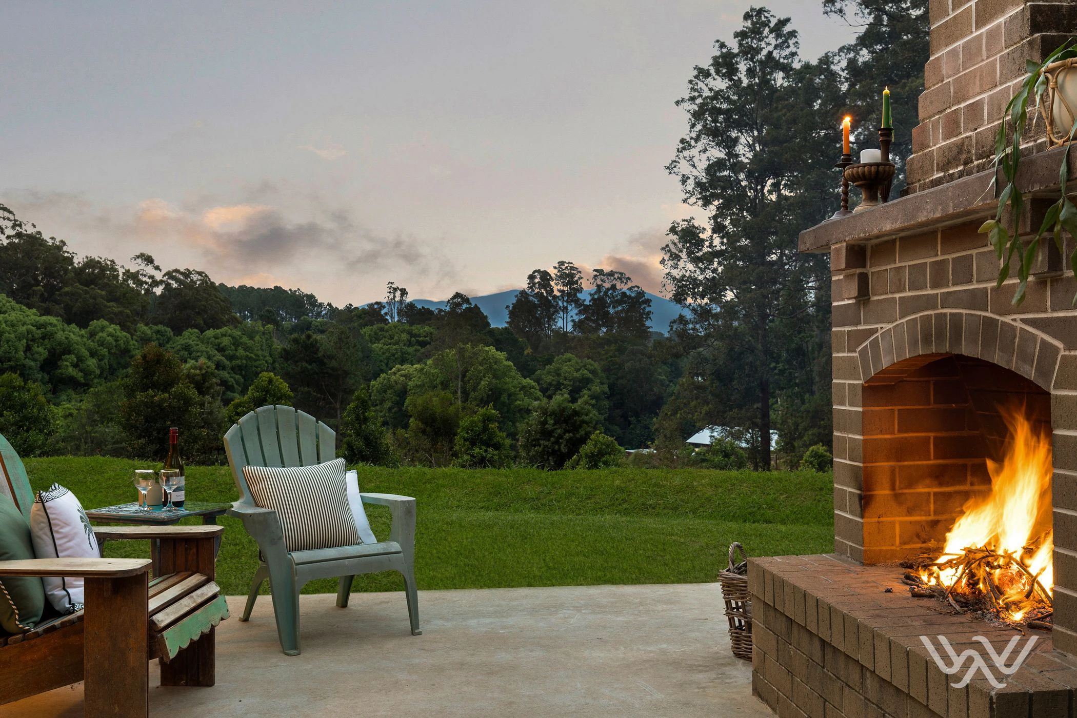 fireplace