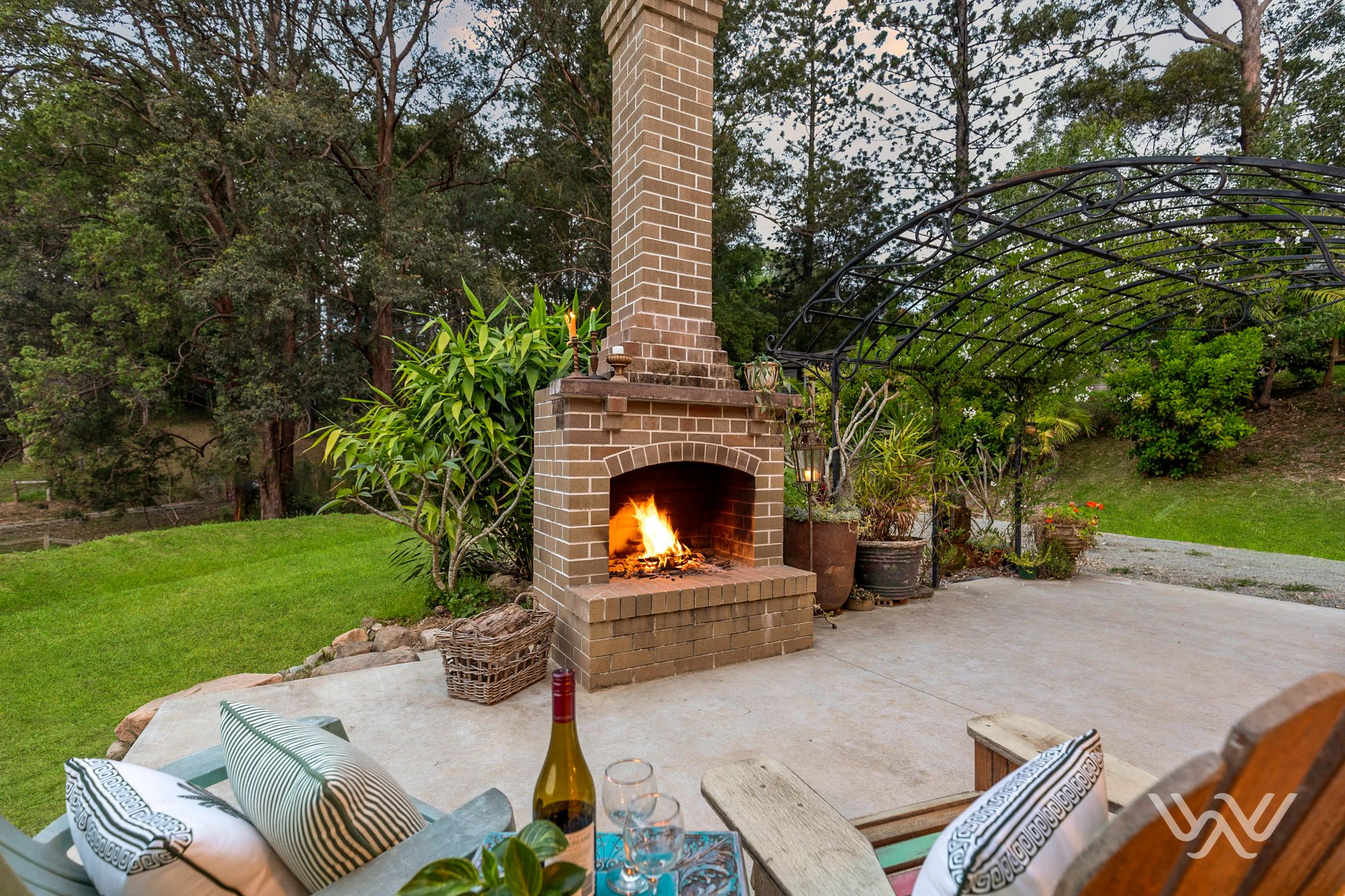 fireplace