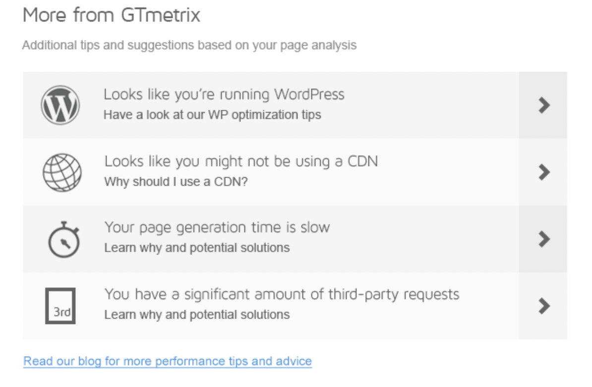 Features  GTmetrix