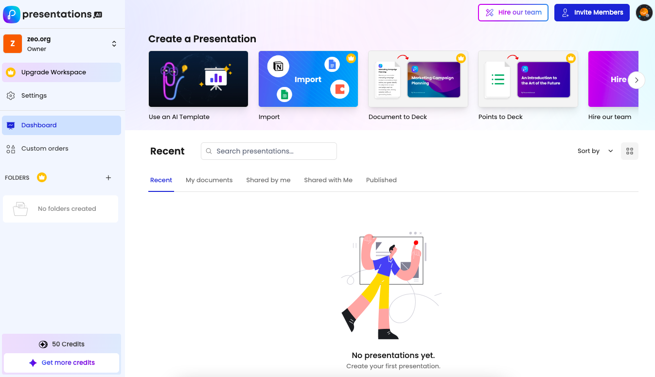 use of presentation.ai