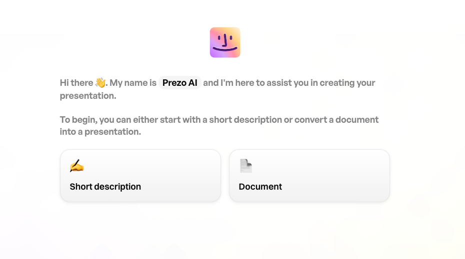 use of prezo.ai