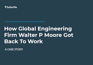 Walter P Moore contact tracing case study