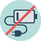 No charging required