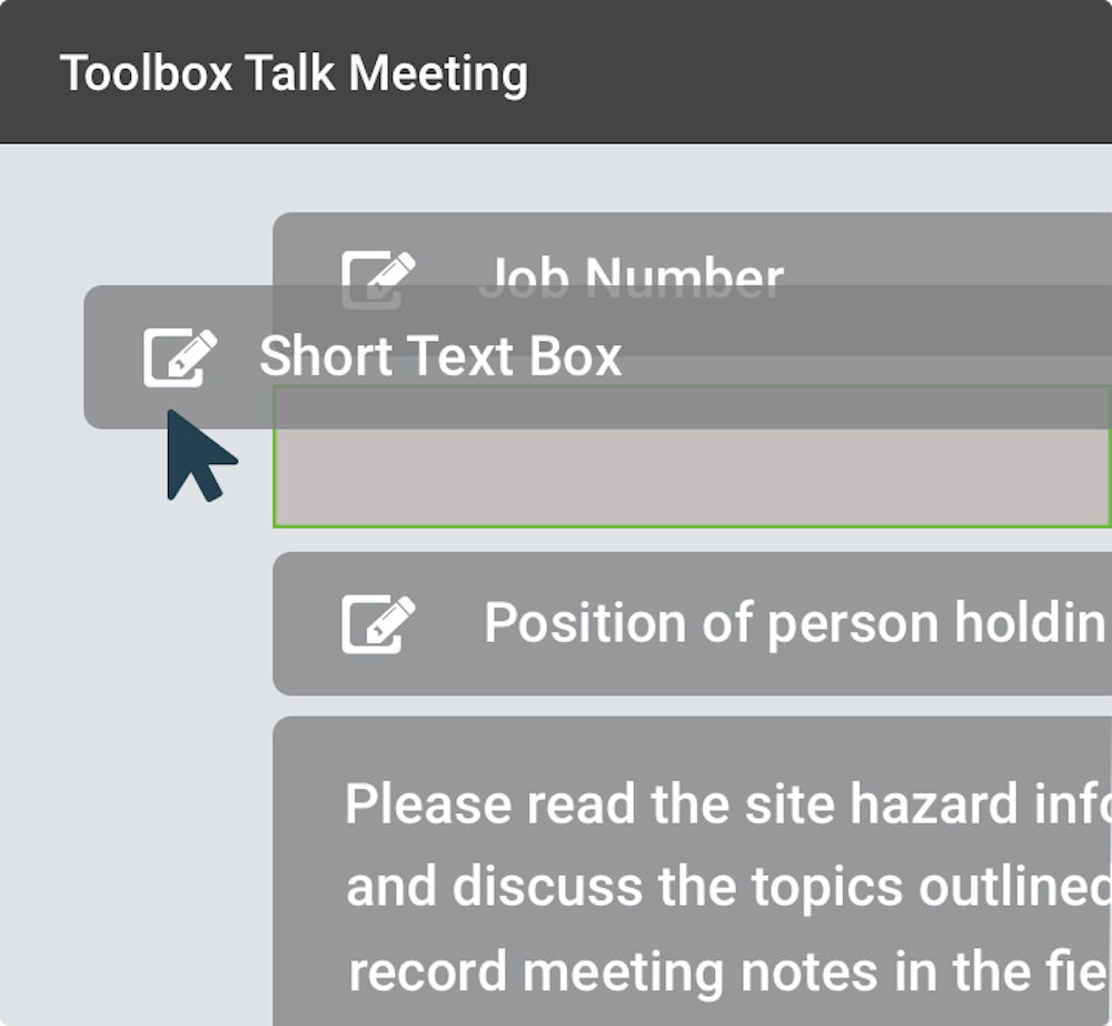 Building a Toolbox Talk Meeting in SaferMe