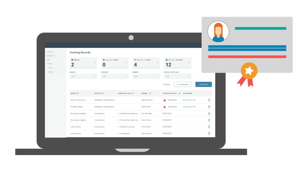 Introducing ‘Training’, a one-stop-shop for all training records