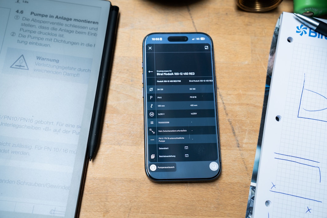 Die Biral ONE App im Überblick