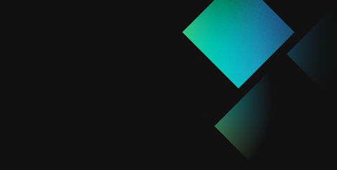 Abstract green shapes