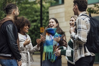 Group talking