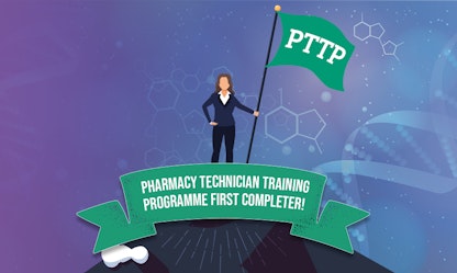 Buttercups Training celebrates its first Pharmacy Technician Training Programme graduate