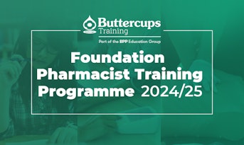 Buttercups Foundation Pharmacist Training Programme 2024-25