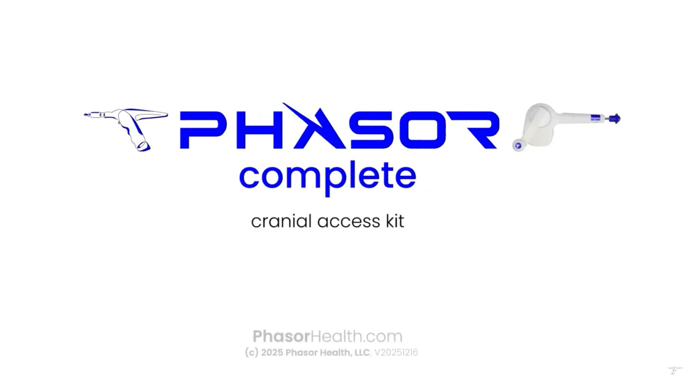 Phasor Cranial Access Kits
