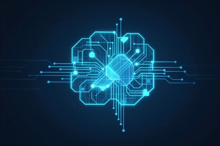 AI and machine learning concept art