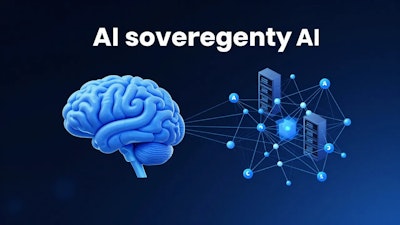 UK sovereign private GPT deployment architecture visualization