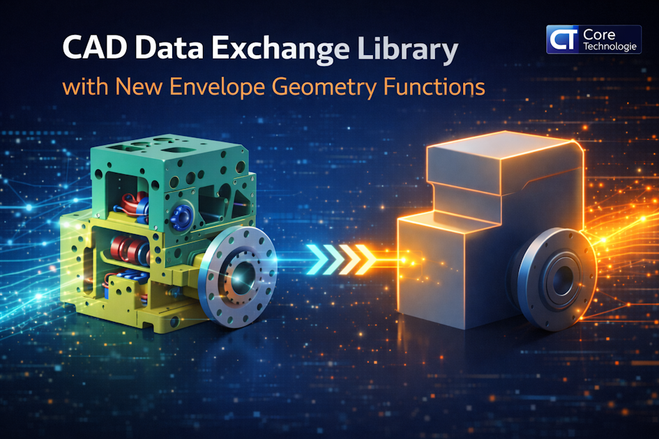 CAD Data Exchange Library with New Envelope Geometry Functions