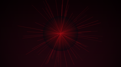 Abstract red-themed data resilience AI security image