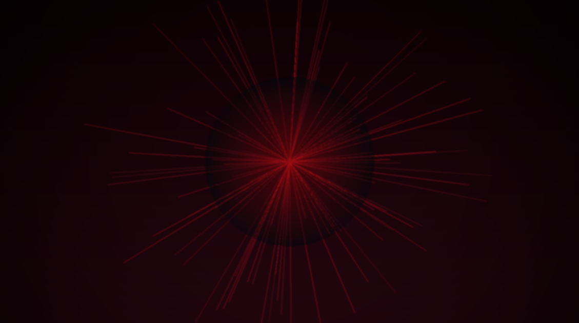 Abstract red-themed data resilience AI security image