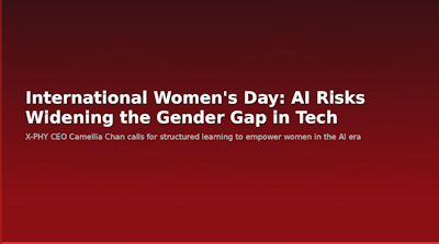 International Womens Day AI gender gap