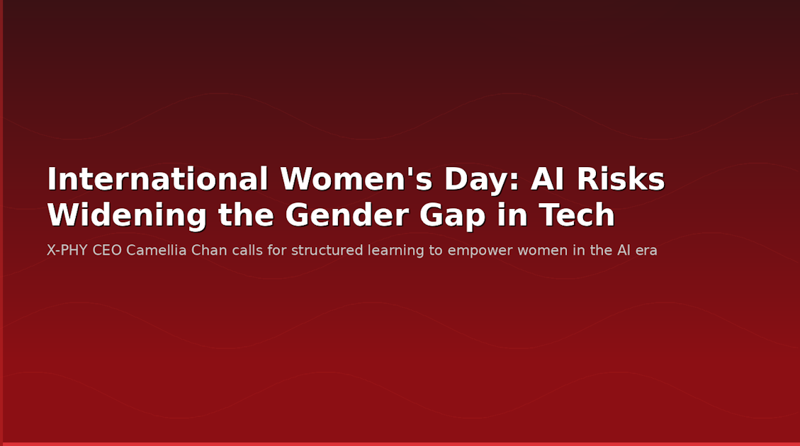International Womens Day AI gender gap