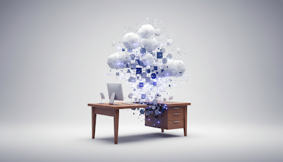 Cloud storage concept image representing Wasabi acquisition of Lyve Cloud