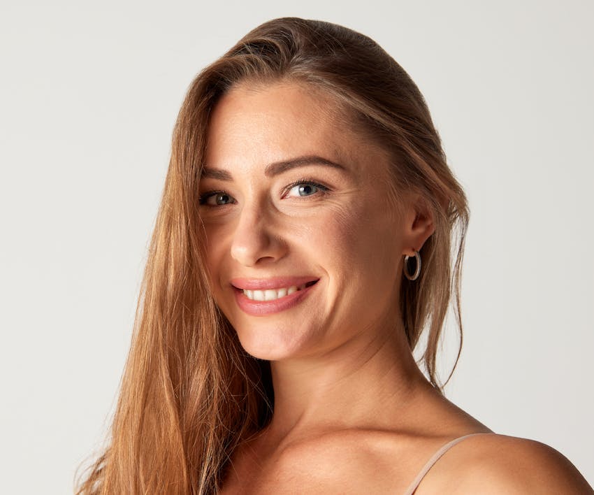 woman with long hair