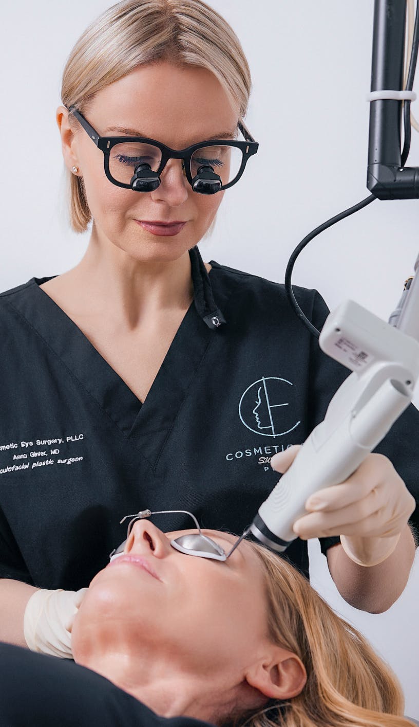 Dr. Anna Ginter, eyelid doctor in NYC