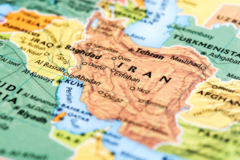 Map of Iran
