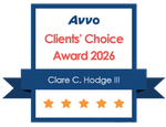 Avvo Clients' Choice Award 2026 - Clare C. Hodge