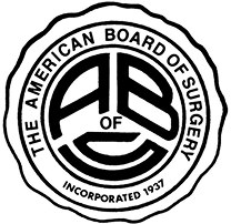 The American Board of Surgery logo