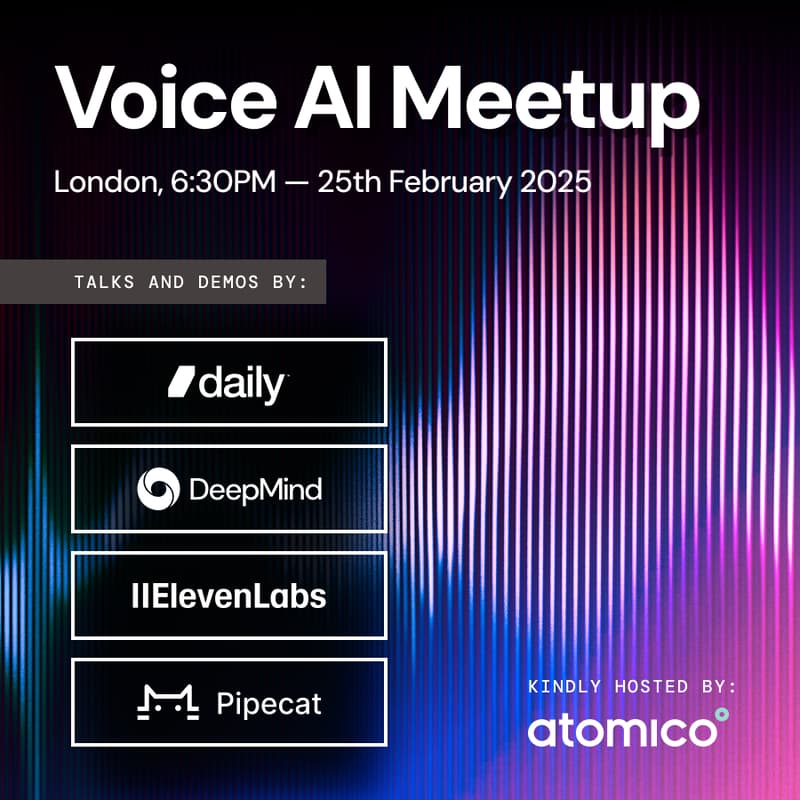 Voice AI Meetup — Daily × Google DeepMind × ElevenLabs