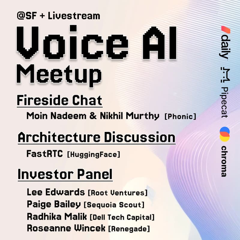 Voice AI Meetup — AI Investor Panel
