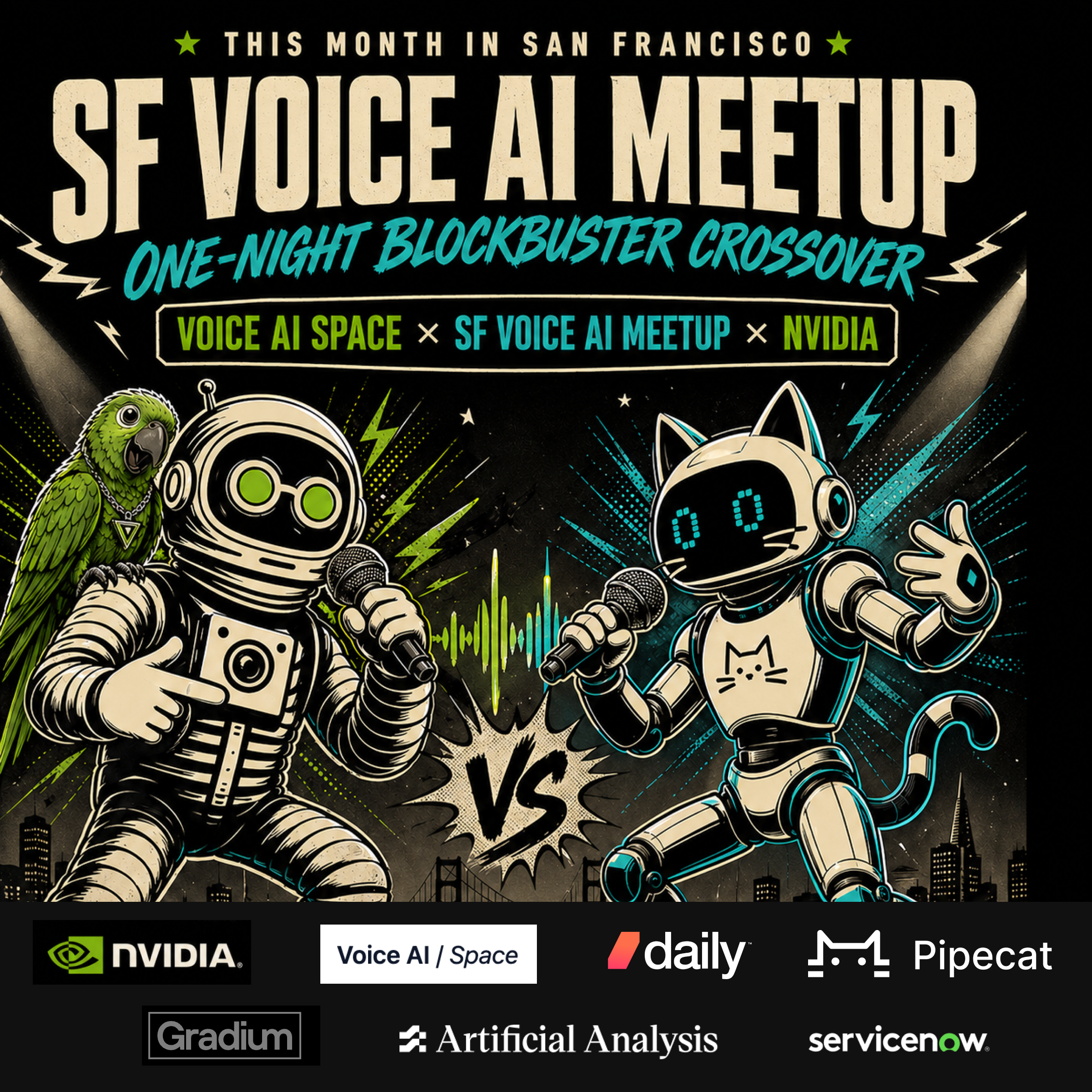 NVIDIA x Pipecat x Voice AI Space Crossover Meetup