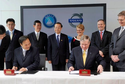 A Geely Holding adquire a Volvo Car Corporation