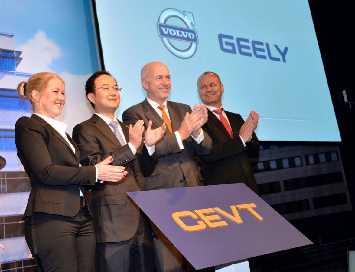 A Geely Holding funda a CEVT