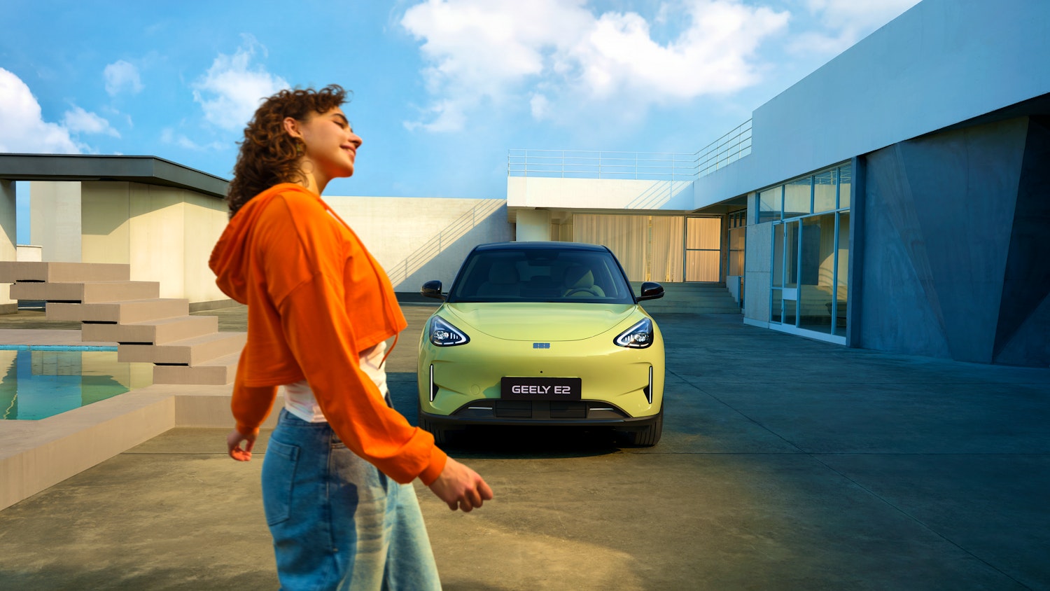 Geely E2 voor Europese straten