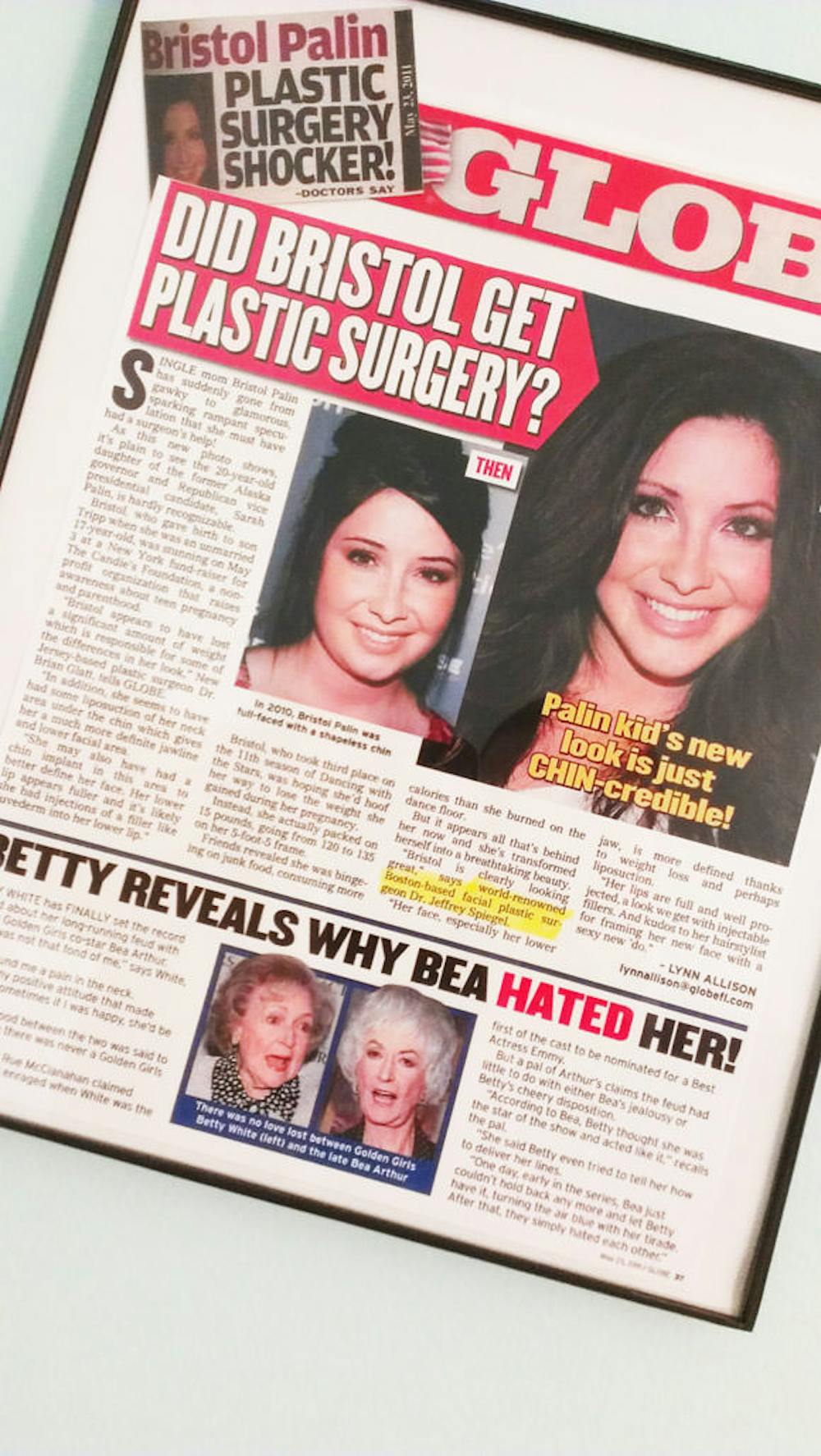 Article featuring Dr. Spiegel