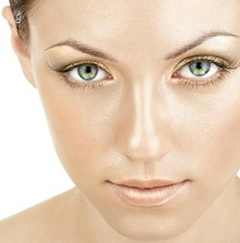 Woman with beautiful nose