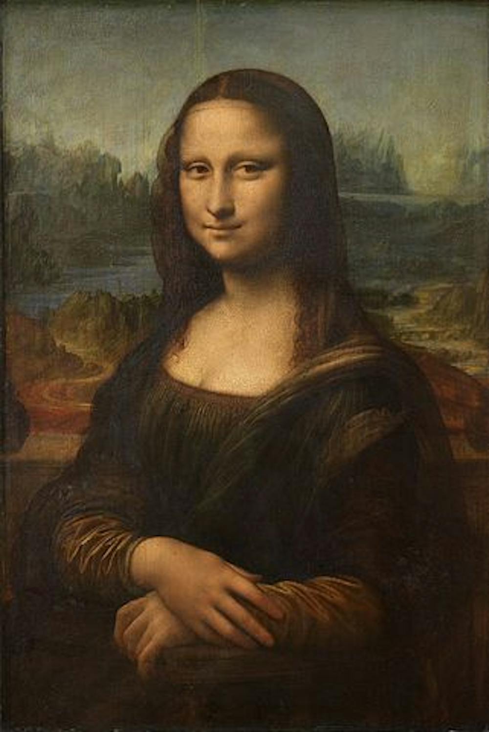 Painting of Mona Lisa