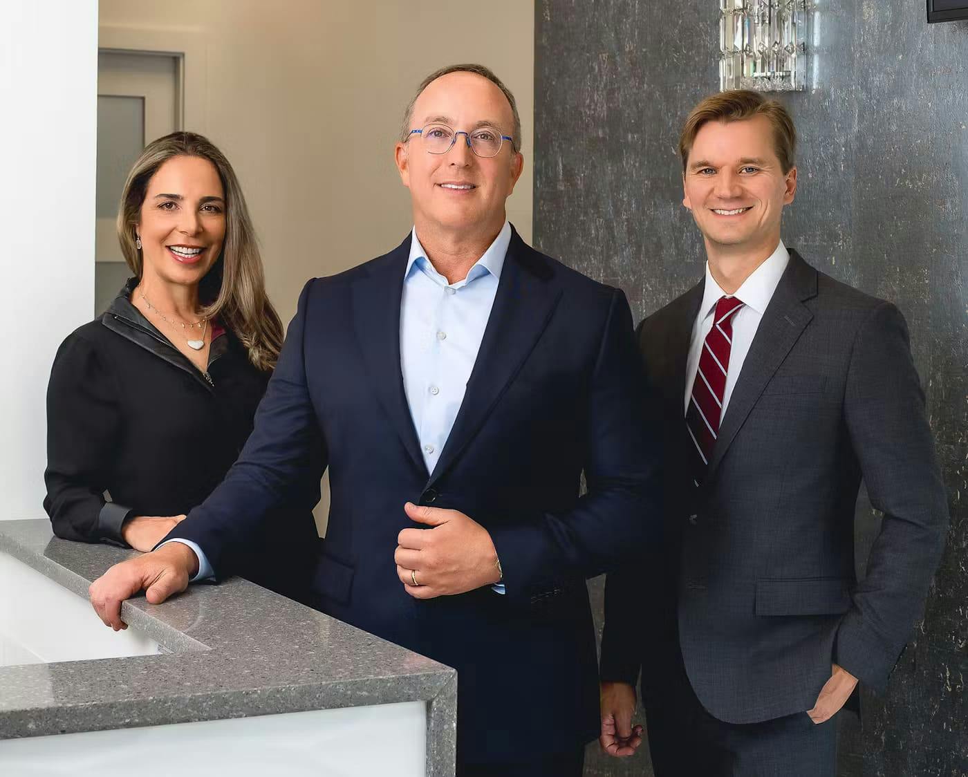 3 doctors in nice attire