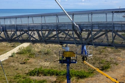construction of sky bridge
